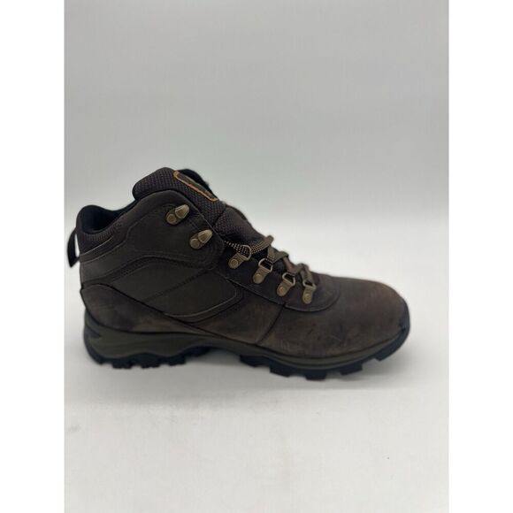Timberland Men’s Mt. Maddsen Mid Waterproof Hiking Boots Brown NWOB Size 12 Wide - Picture 4 of 9